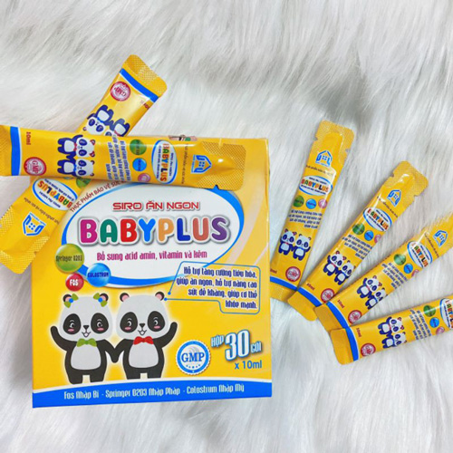 Hướng dẫn cách sử dụng siro baby plus hiệu quả