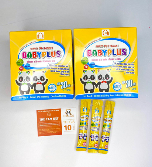Siro baby plus cho mẹ sau sinh cho con bú, bà bầu uống được không