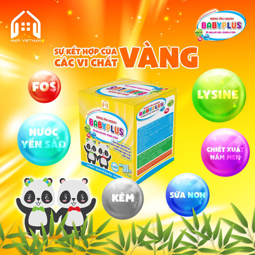 Thành phần và công dụng siro baby plus