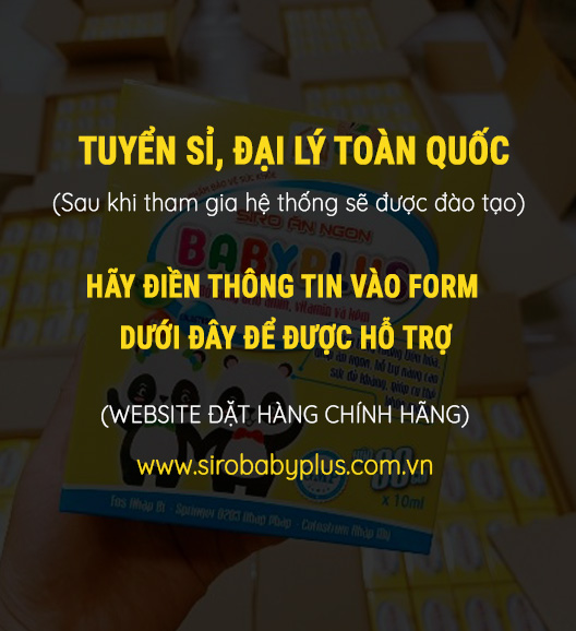 baby plus tuyển đại lý
